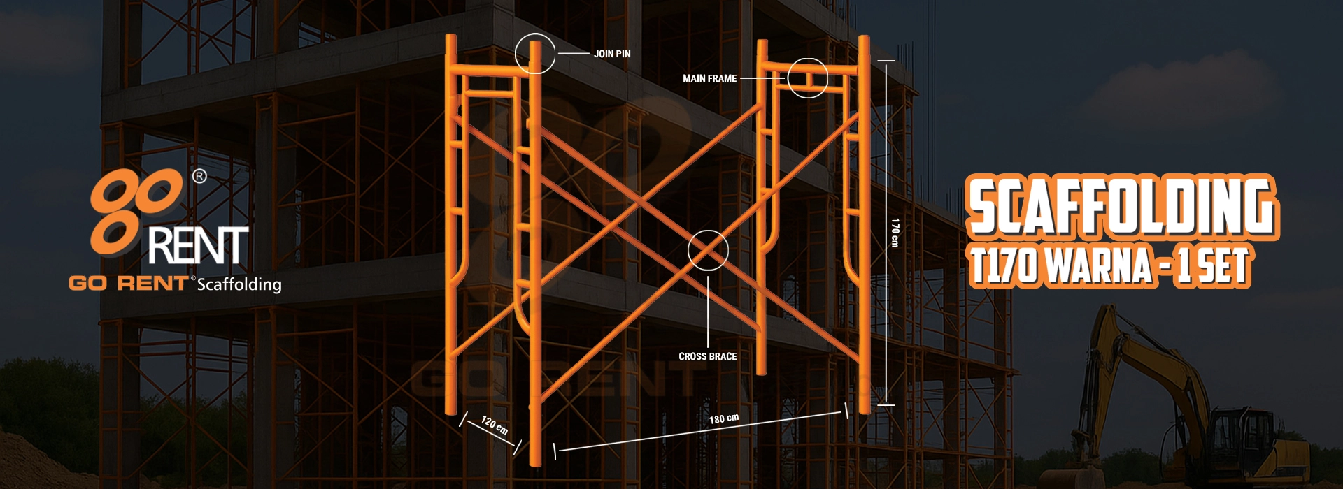 Scaffolding 1 Set : Komponen, Ukuran, dan Kelebihannya untuk Proyek Konstruksi